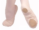 Body Wrappers Canvas Split-Sole Ballet Slipper