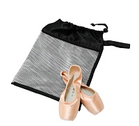 Mesh Shoe Bag - Black