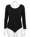 Danskin Long-Sleeved Leotard Adult Plus