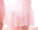 Body Wrappers Chiffon Tapered Pull-on Skirt