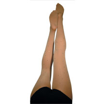 Capezio Footed Tights with Rhinestones